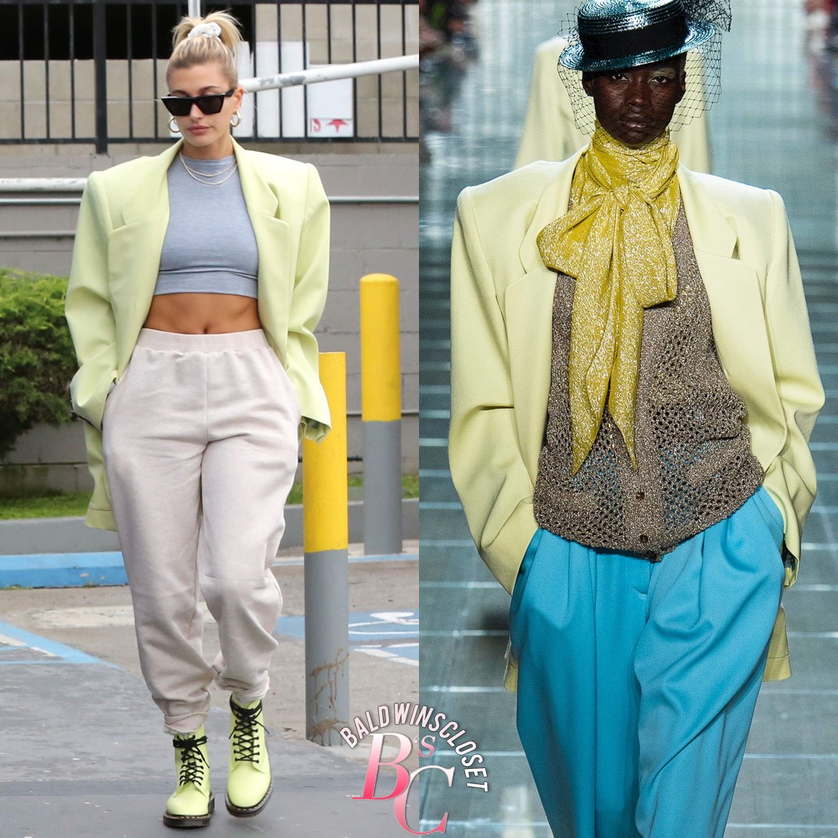 Hailey Bieber's Closet on X: April 11, 2019 - #HaileyBieber was