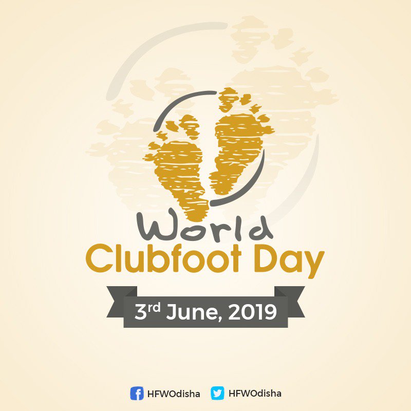 Join hands on this #WorldClubfootDay to raise awareness about Clubfoot disability & its prevention using Ponseti method, a non surgical treatment that includes gentle manipulation of feet followed by application of plaster & temporary bracing. #Health4All