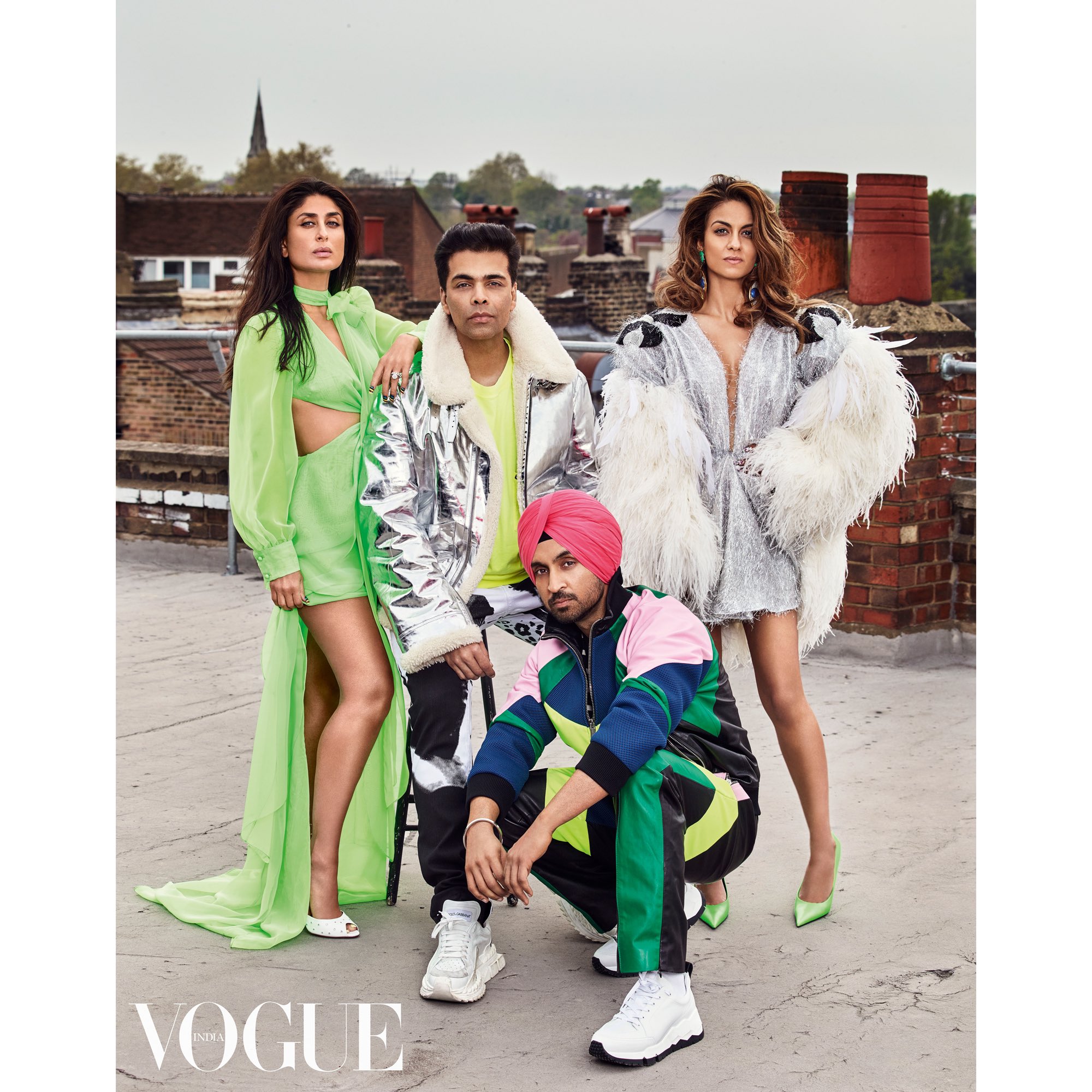 Diljit Dosanjh - Dosanjhanwala on Vogue Cover .. 😊 GAL