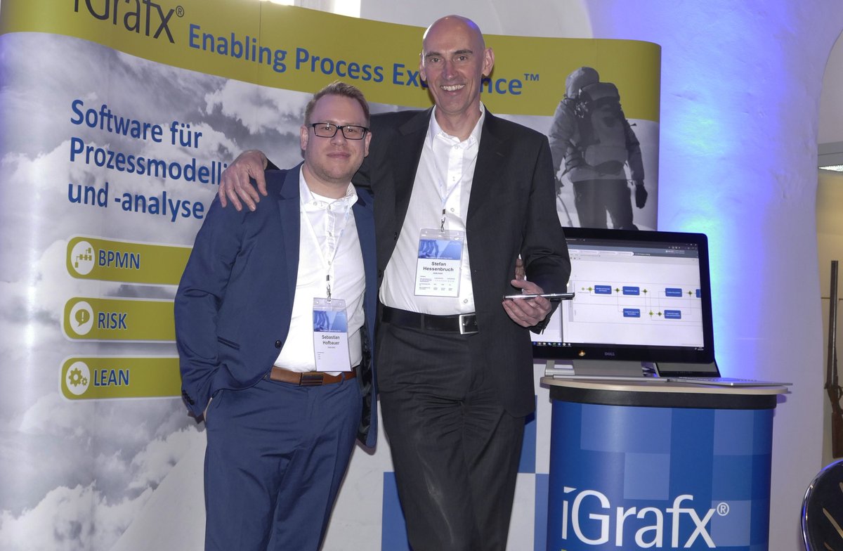 iGrafxEMEA's tweet photo. „Die Digitale Transformation ist auch eine Transformation in den Köpfen“. Letzte Woche auf den @Servicetrace #RoboticDays in Darmstadt: https://t.co/lz46L2xD7O #IntelligentAutomation #RPA https://t.co/49E8YhwMRM