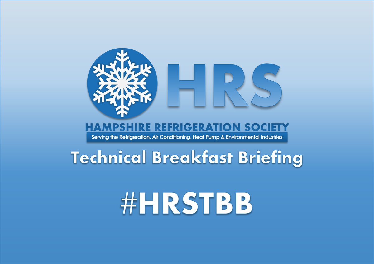 🔔❗️LAST CHANCE❗️🔔
❄️Our next Technical Breakfast Briefing is happening THIS WEDNESDAY!... 5th of June at Kelvion, Fareham <a href="/Kelvion_HX/">Kelvion</a>! 
Speakers are <a href="/FetaNews/">FETA</a>, <a href="/SauermannUK/">Sauermann UK</a> &amp; <a href="/meuk_les/">Mitsubishi Electric</a>!
Book your place now ➡️
eventbrite.co.uk/e/hrs-technica…
 #HRSTBB❄️