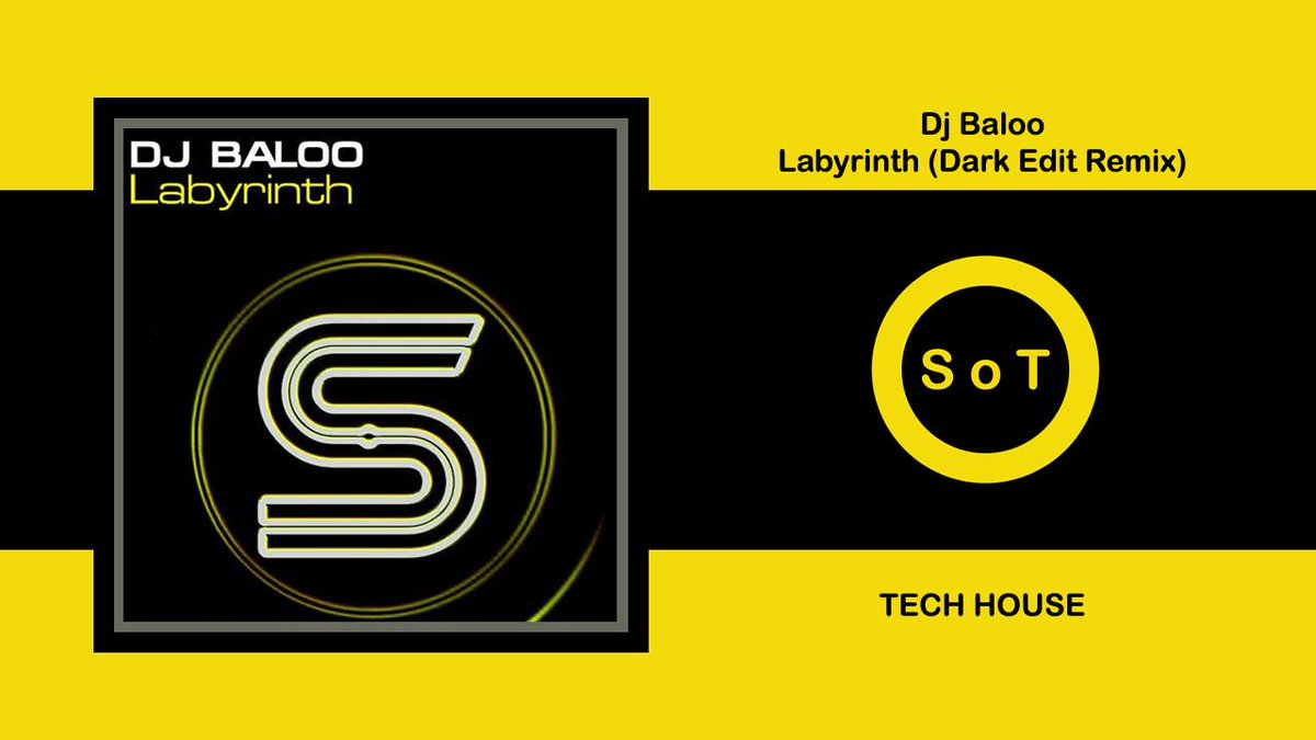 SoundsOfToma's tweet photo. Dj Baloo - Labyrinth (Dark Edit Remix) [Tech House] [Selection Recordings]

Listen it on YouTube ☞ https://t.co/AWNGY461xT

#djbaloo #labyrinth #darkedit #remix #originalmix #selectionrecordings #housemusic #tech #house #techhousemix https://t.co/mq38pKtk2a