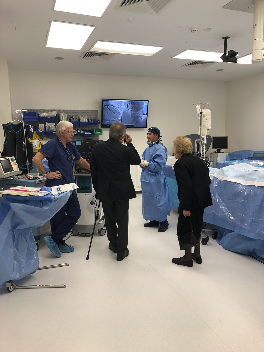 Epworth's tweet photo. The tour tonight for our donors at the #EpworthSocietyDinner includes maternity & paediatrics, #CathLab simulation, airway management, #BloodPressure checks, #CoolingCap demos & more. https://t.co/amv48deKgJ