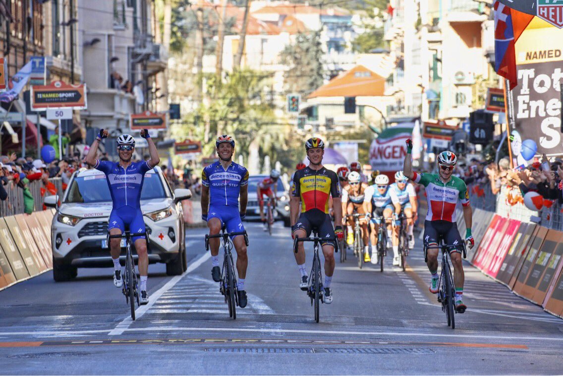 soudalquickstep's tweet photo. Another week for Deceuninck - Quick-Step and Julian Alaphilippe at the top of the UCI World Team / World Individual Classification.
#WayToRide https://t.co/M1k2Mw2wNn
