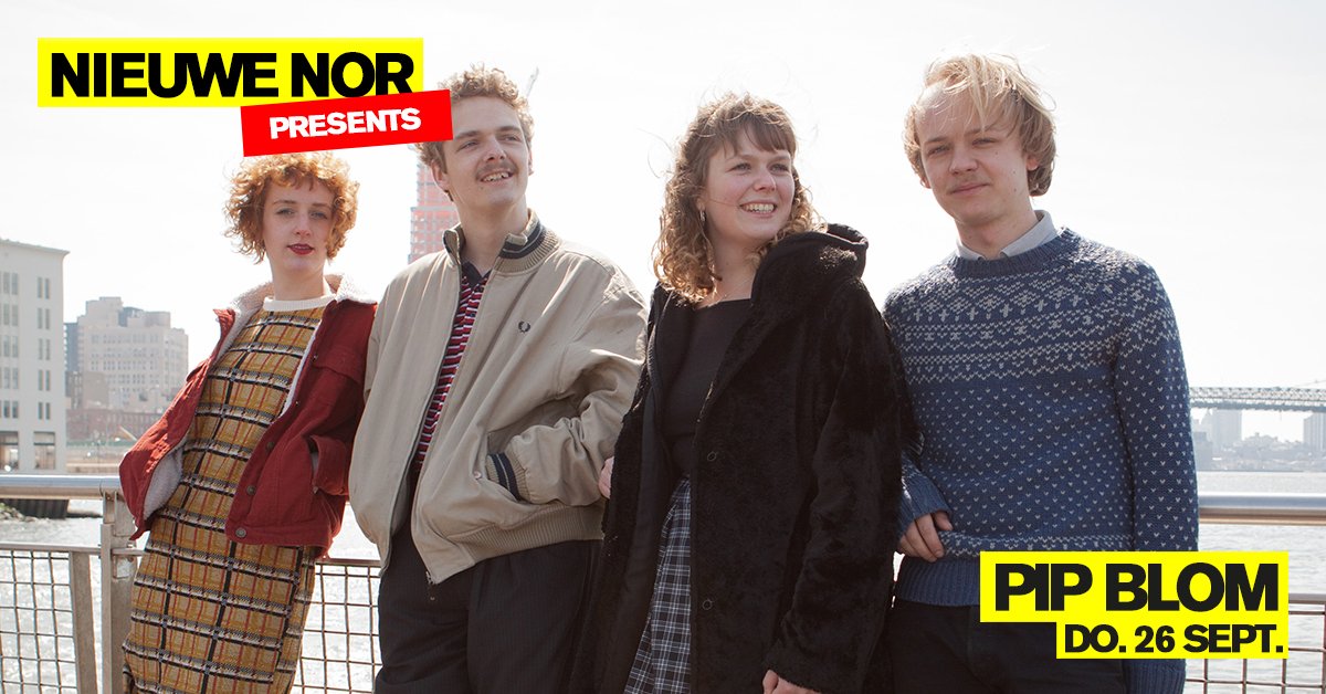 💥 BEVESTIGD - Pip Blom is hot🔥 De band rond de pas 22-jarige indierock(st)er uit Amsterdam speelt op Glastonbury en bracht afgelopen vrijdag haar debuut uit. Op donderdag 26 september stelt ze dit album voor tijdens een clubshow in #Heerlen! ℹ &amp; 🎟: bit.ly/pipblom-heerlen