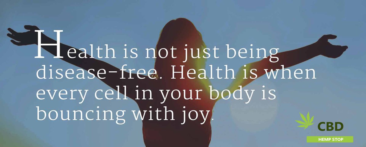 CbdStop's tweet image. "Health is not just being disease-free. Health is when every cell in your body is bouncing with joy"
#Hemp #Oil #products #CBDHempStop
#OraganicOil #OilProducts #HempOil #Hemp #HempProducts 
Click here for more info : goo.gl/UyYmEQ