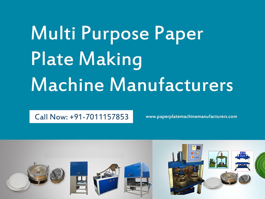 SkyEngg's tweet image. Multi Purpose Paper Plate Making Machine Manufacturers
#multipurpose #multipurposemachine #paperplate
Read More: bit.ly/2WKaYyW