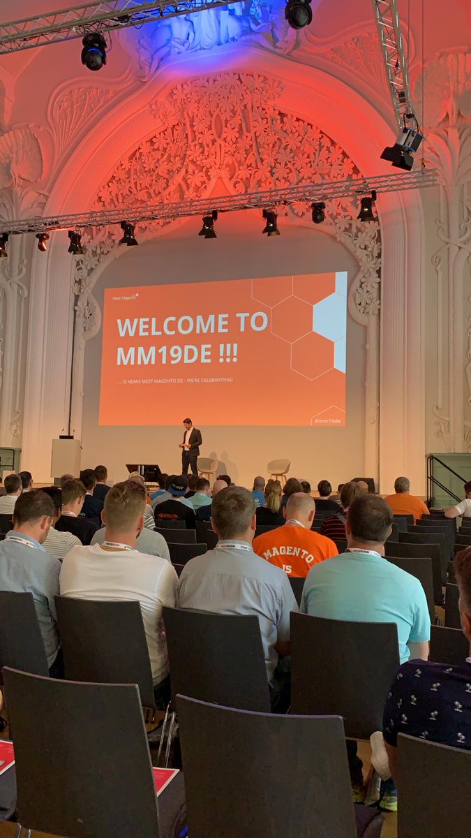 Let's go: Wir sind heute bei der #meetmagento in #Leipzig. Wir freuen uns auf einen Tag voller News rund um die Themen #eCommerce und #Magento. #mm19de