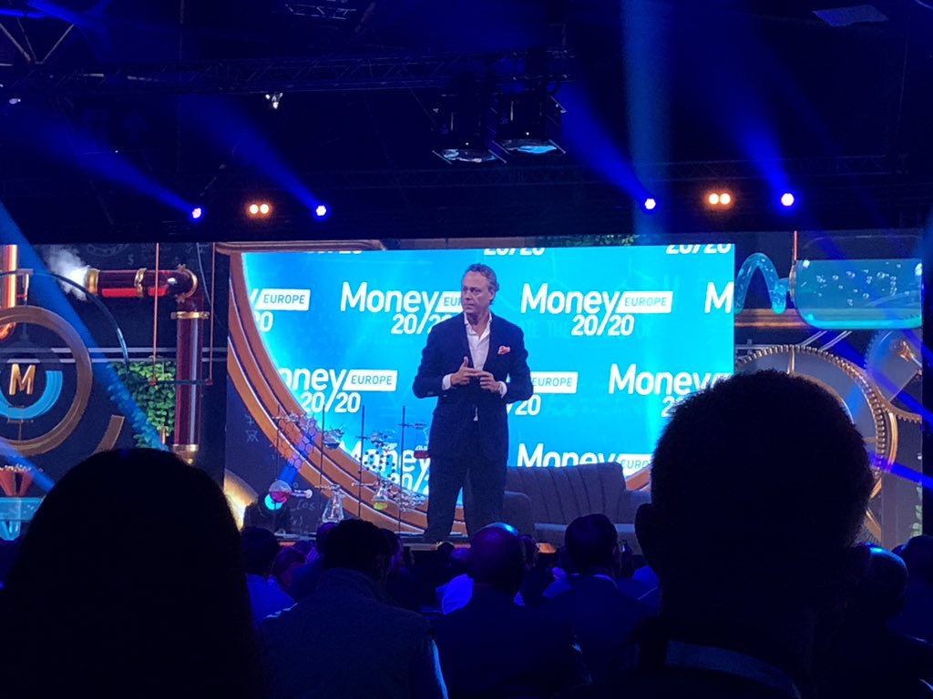 Bankers have grown up managing financial risk but non-financial risk is crucial. Not being available, being hacked can destroy trust and reputations. #RalphHamers CEO of #ing at #money2020EU