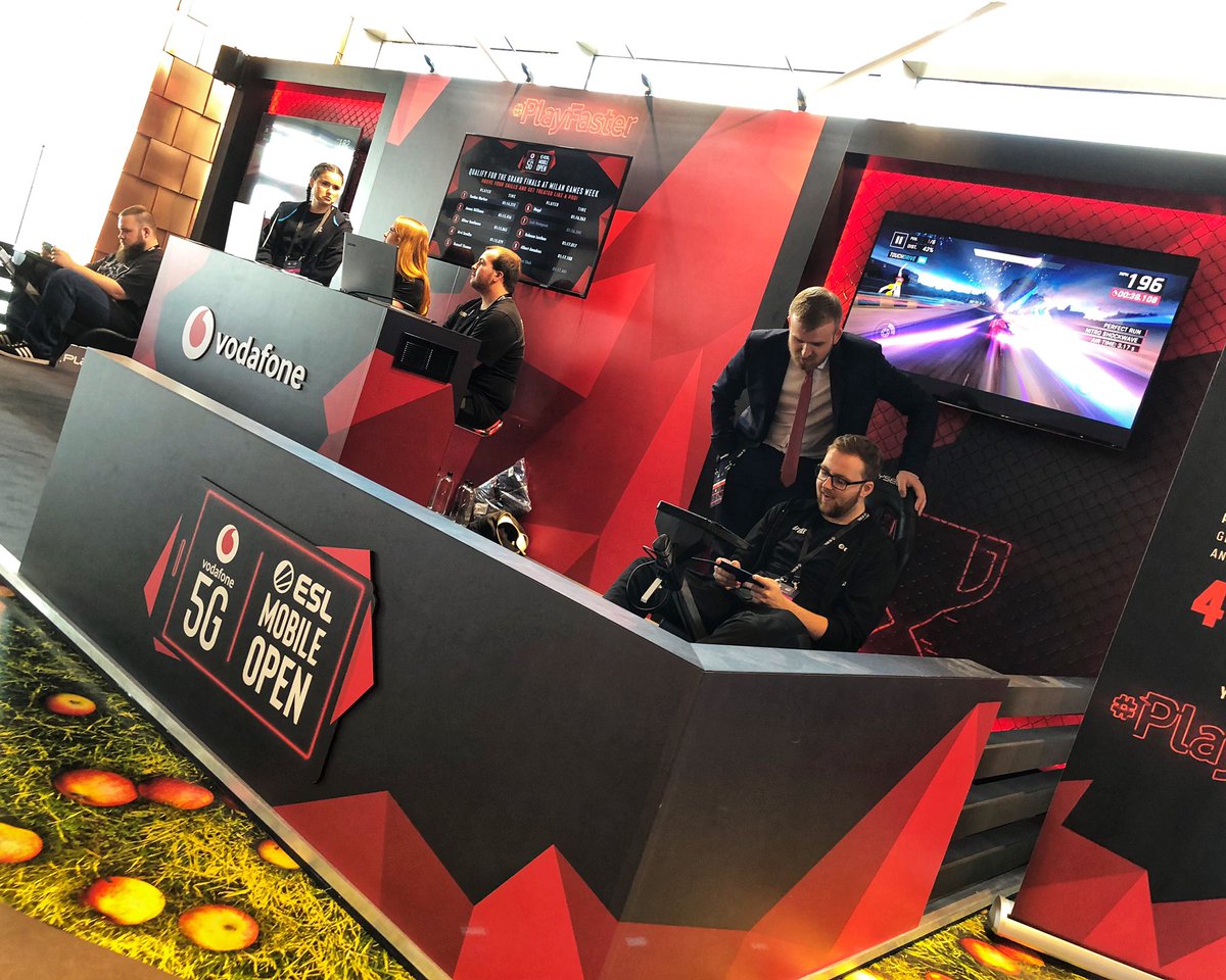 MatterXP_Ltd's tweet photo. Big weekend at #ESLOne Birmingham with our activation for #Vodafone 5G #ESLMobileOpen. What an event! https://t.co/Lroac0h9am