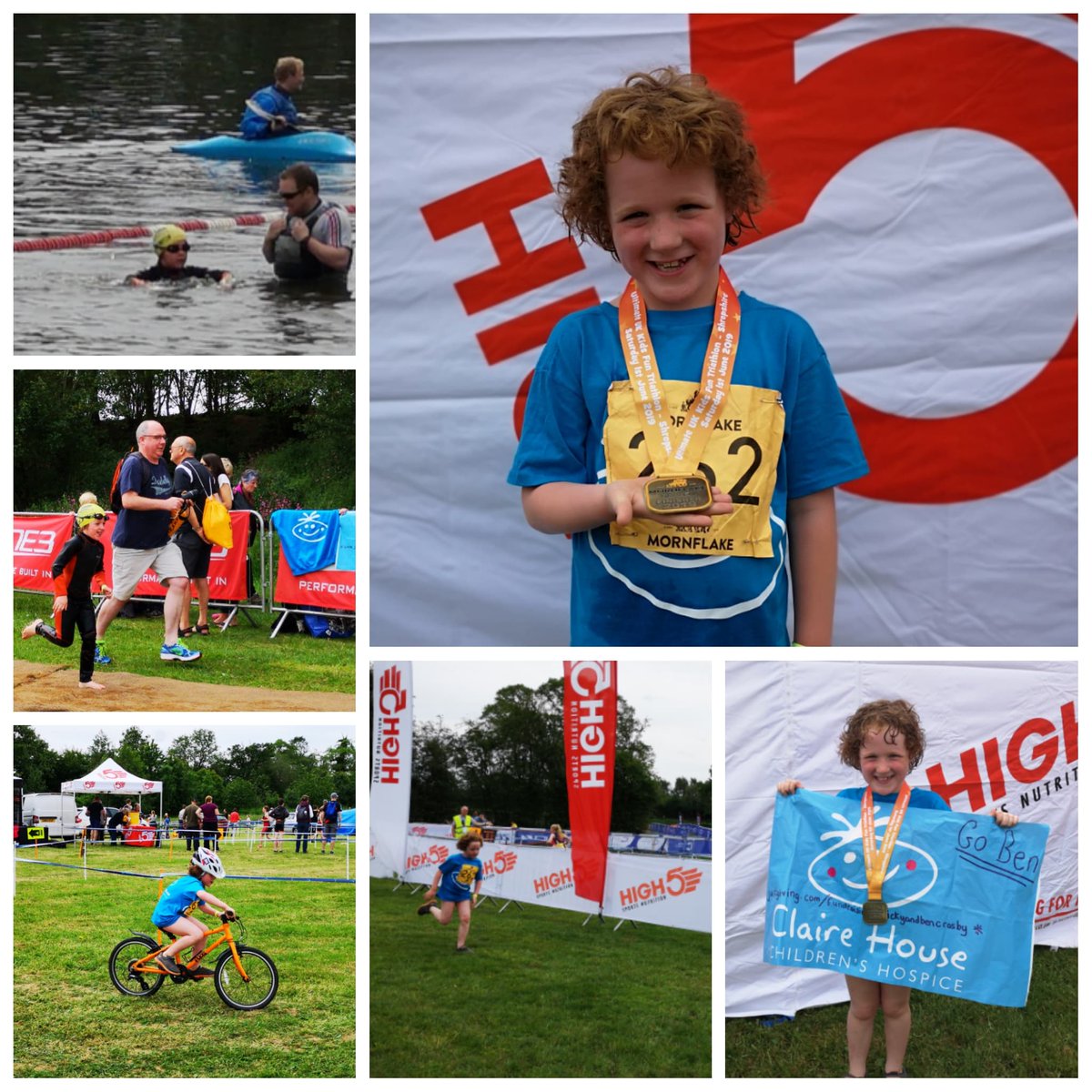 WHAT AN ABSOLUTE HERO! This weekend, Ben, aged just 7 years old, conquered the Kids Ultimate Triathlon <a href="/uktri/">UK Triathlon</a> for <a href="/ClaireHouse/">Claire House</a>, he has raised a massive £835 and still counting!  If this isn't #MondayMotivation I don't know what is 🙌