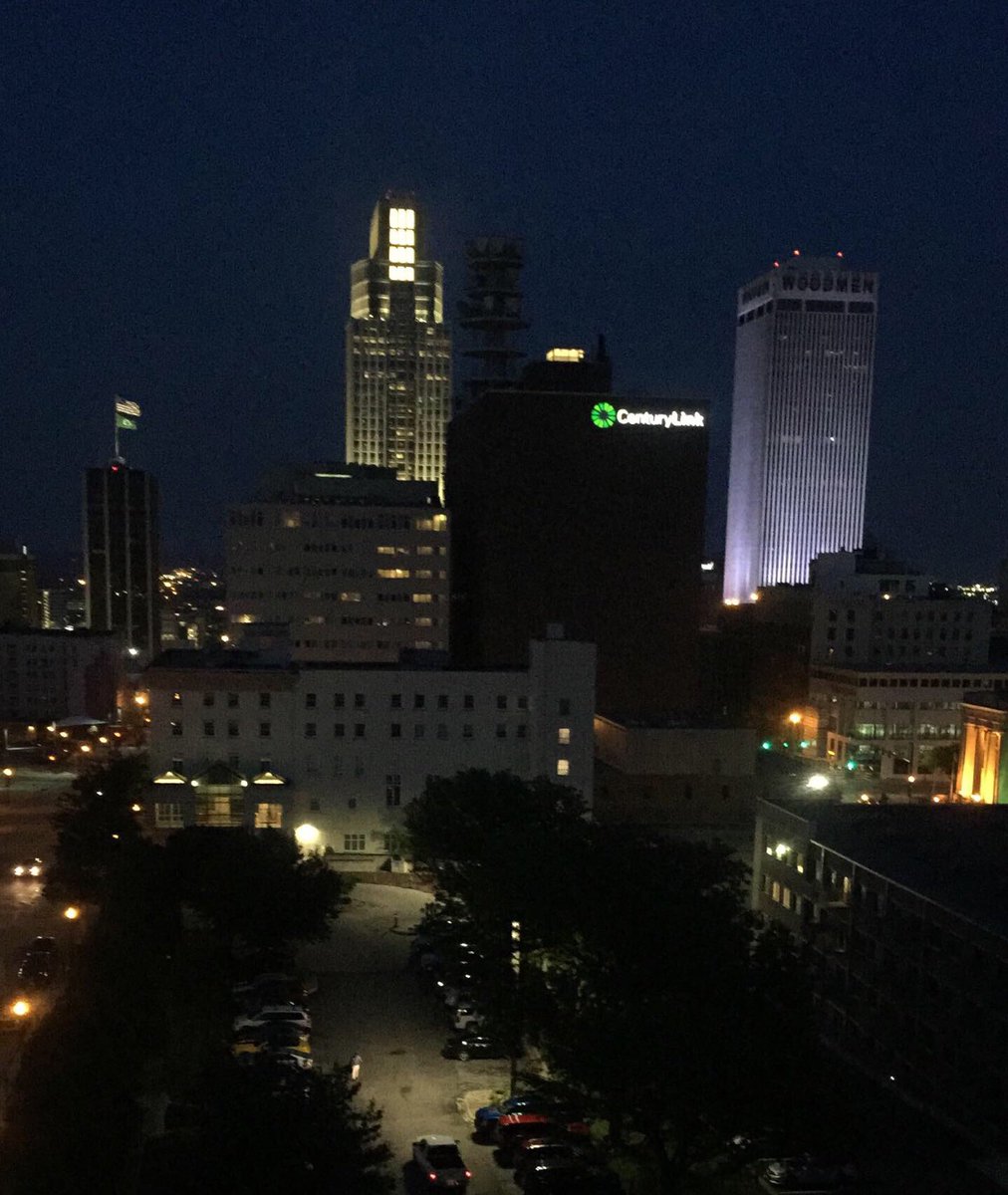 Slooop23's tweet photo. Wine + City Lights #Highlines #Omaha https://t.co/HaOKd4u5b9