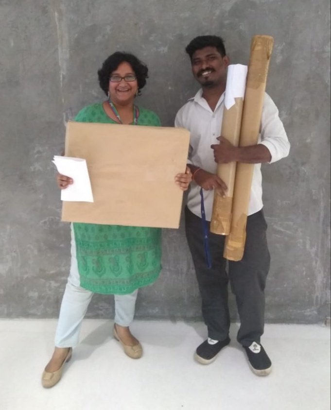 GodrejArchives's tweet photo. Our amazing curtain-raiser for #InternationalArchivesWeek that begins today!Here's #BehindTheScenes pics of #designingthearchive through our installation #OnTheMove,a part of #MigrationMuseum by @IndiaCultureLab,#Mumbai
#GodrejOnTheMove #Navganis #DesigningYourArchives
#IAW2019 https://t.co/bHFUihUjZI