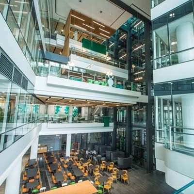 For the new Mutual Place in Sandton, Pentafloor’s access flooring and Shaw Contract’s Dye Lab and Hexagon Citron carpet tiles were specified. The carpeting products are of a superior quality, with colours and textures that reminisce of nature. #Interiors buff.ly/2uXTyiN