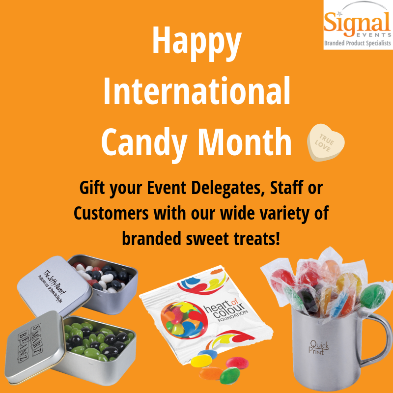 Signalpromoau's tweet photo. One of our most loved promotional items, sweet sweet candy! #signaleventsau #eventprofs #eventgifts #brandedmerchandise #promotionalproducts #brandedsweets #candymonth #brandedproducts #eventmanagers #eventgoodies #eventsau #marketing #branding #online #confectionery https://t.co/KJEroJbdD8