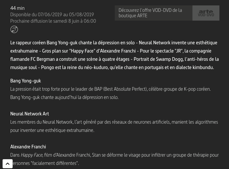 DailyzMag's tweet photo. Chers lecteurs, chères lectrices ! Retrouvez un reportage sur Bang Yongguk dans l'émission "Tracks" sur Arte le 8 juin à minuit ! 

Pour plus d'informations, c'est par ici : https://t.co/tnofmq9KrV https://t.co/MXbTsMMOY2