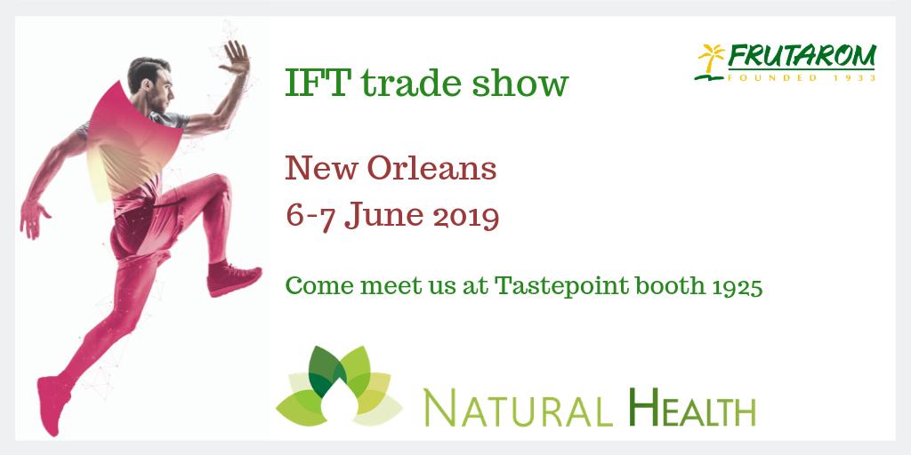 FrutaromHealth's tweet photo. Come learn how Frutarom Health can help bridge the gap between health solutions and your functional needs.
#health #natural #IFT #frutarom https://t.co/GkLxeMLy8t