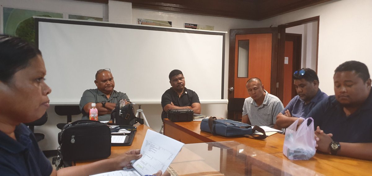 PaulaCirikiyas3's tweet photo. UNDP Scoping Mission meeting with Palau Government &amp; Embassy of Japan, Palau on the Japan Supplementary Budget Project.
#NorthPacific #Palau #UNDP_Pacific #RESPAC #resilience #DRR https://t.co/6immtVm8Jm