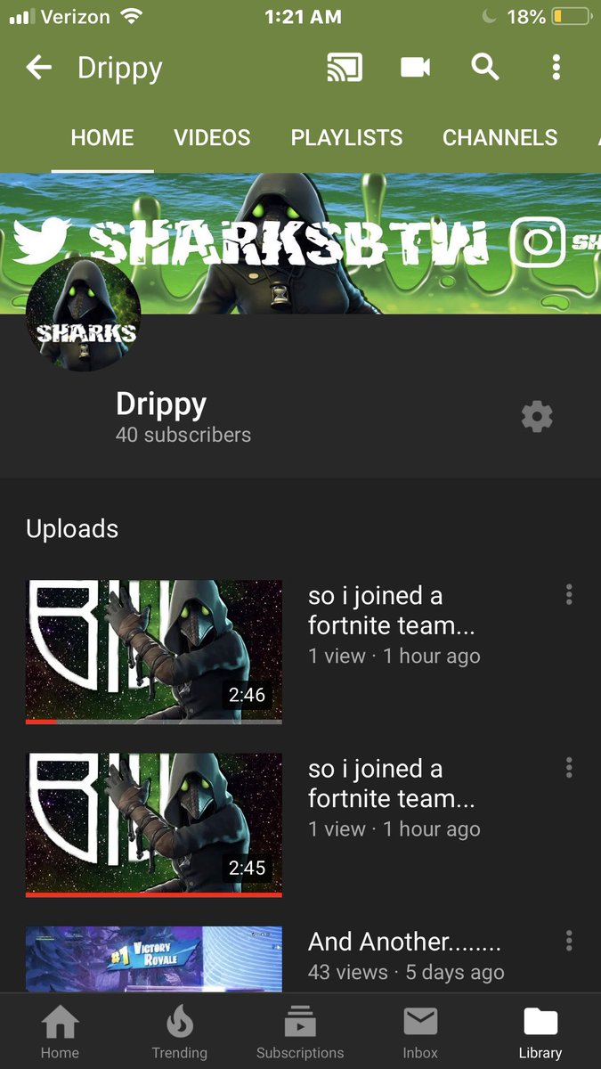 RussellCascardo's tweet photo. New YouTube revamp, thanks too @SwarmsBTW https://t.co/i86obWsr8z