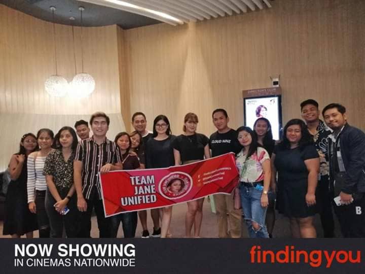 HoneylucilleD's tweet photo. Janey @itsJaneOineza came to our Bloockscreening @teamjaneunified yesterday also TYSM to @TineOfrecina @noemioineza for coming.
#FindingYouWeekend
@RegalFilms @RighteousLeftst https://t.co/Gttd7dEqBz
