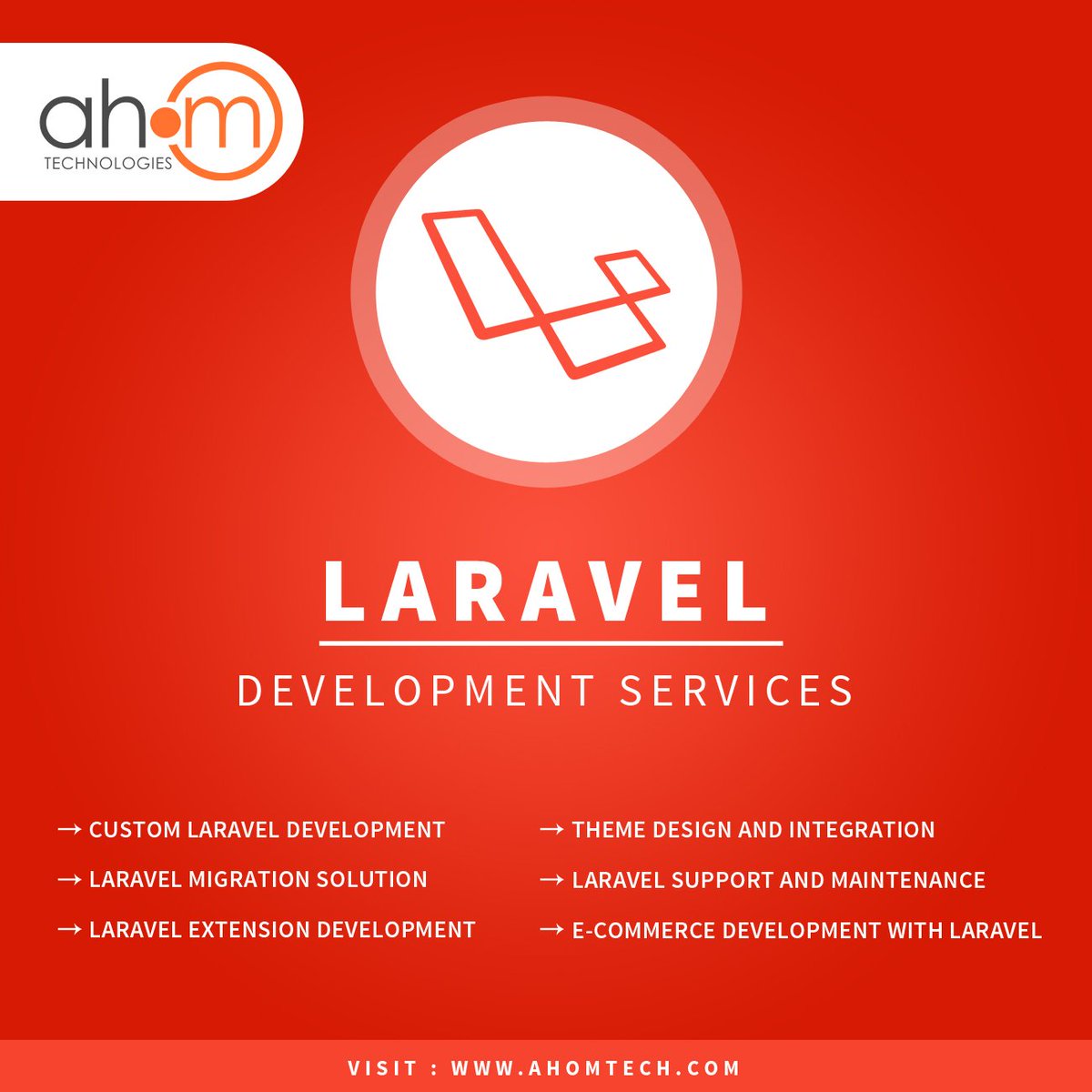 ahomtech's tweet image. Laravel, a popular PHP framework has totally changed our technological era. Being an open source framework, it not only enables us for the development of web applications but also elevates our business at a rapid pace.
#Laravel #LaravelDevelopment #LaravelServices #PHP #Ahom