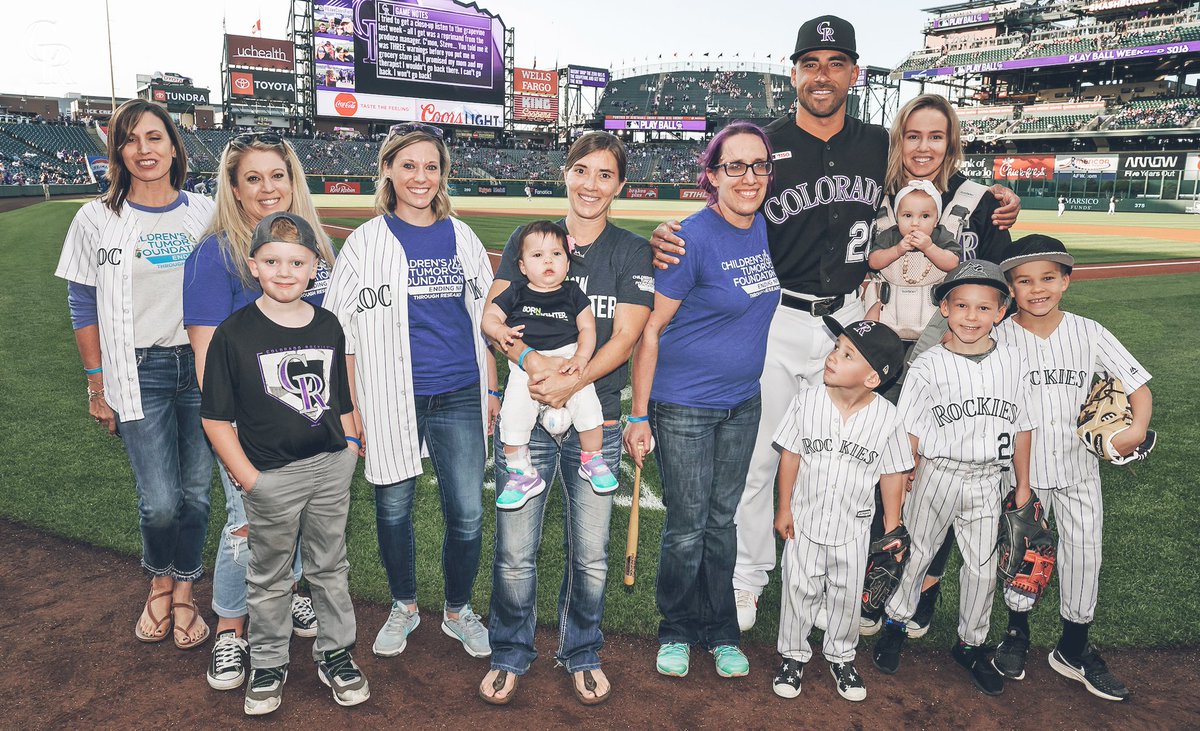 Colorado Rockies on X: For NF Awareness Month in May, Ian Desmond