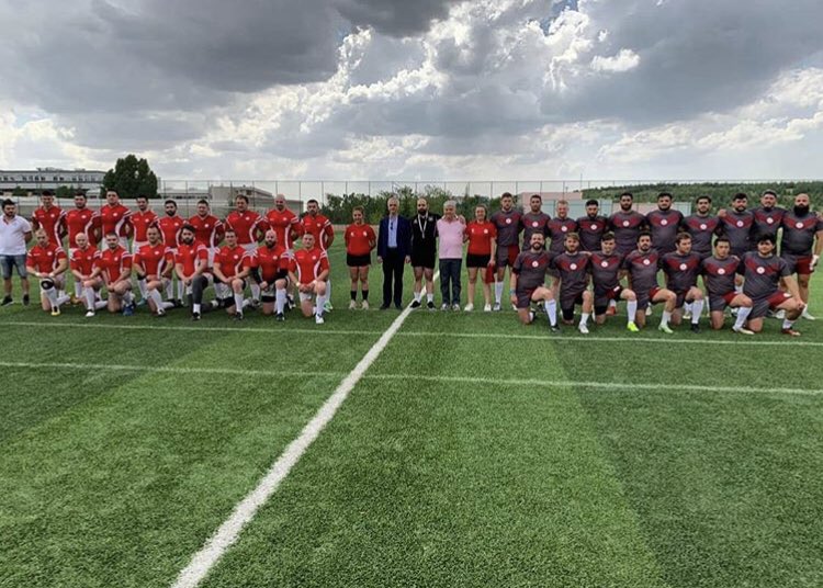 Hakemlerimize Teşekkürler / Thank You to our Referees match between Ankara Phrygians vs Radnicki Belgrade Balkan Super League B group   #balkansuperleague #ankaraphrygians @atalayalcay @begumkubratokyay @esrayaviz #turkiye🇹🇷 #turkeyforlife  @ Çankaya, Ankara