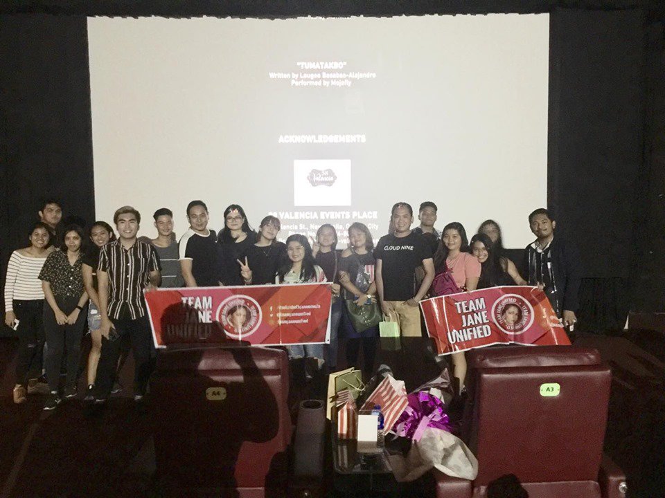 HoneylucilleD's tweet photo. To all our guest in @teamjaneunified Blockscreening yestersday in SMAura Directors Club our dear princess @itsJaneOineza @noemioineza direk @RighteousLeftst @TineOfrecina sir Loui, sir Dodj Mallari to @RegalFilms staff. We are gratified & thankful for coming.
#FindingYouWeekend https://t.co/BgRVCBa6TP