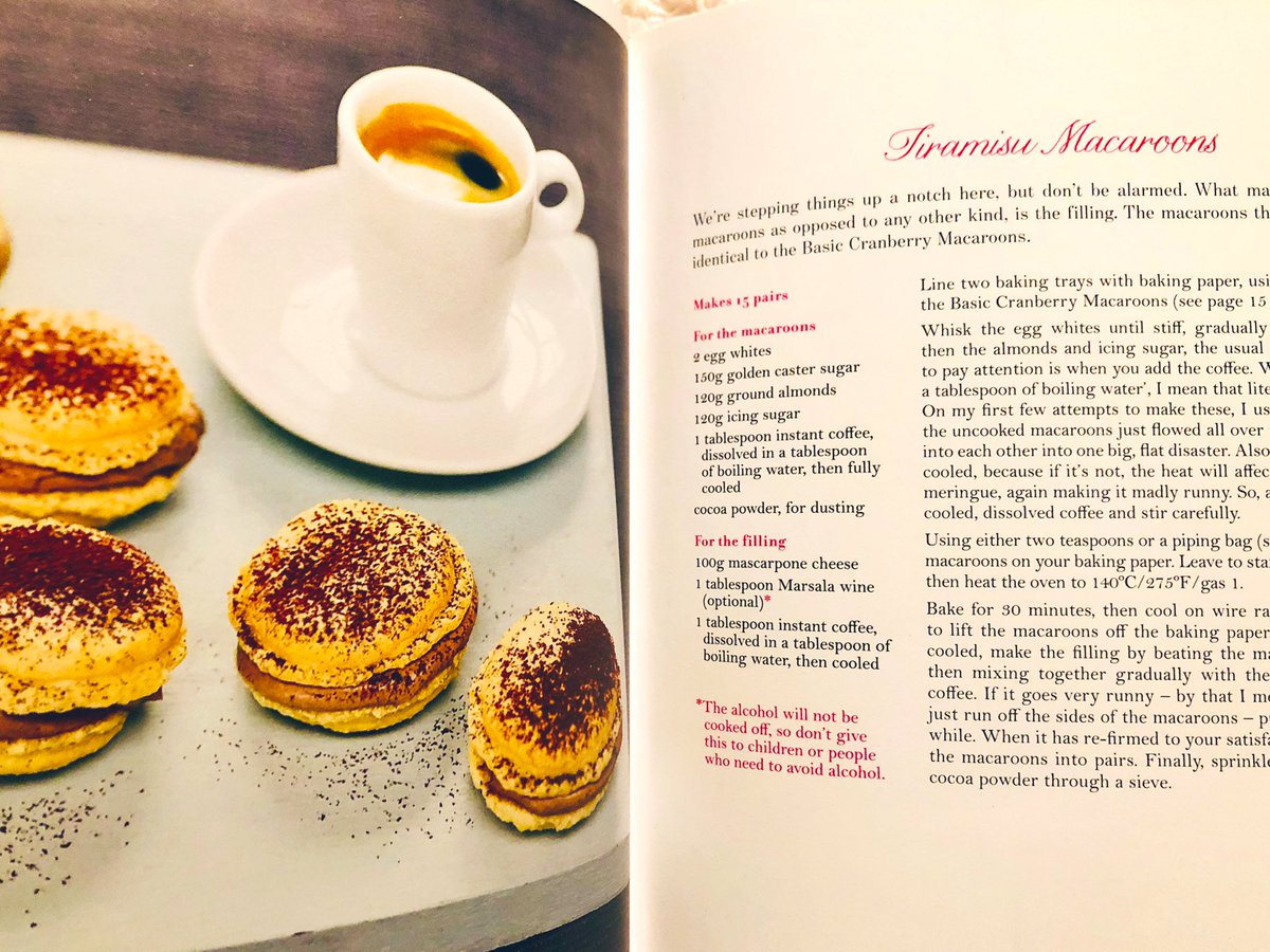 Maybe it’s pre-menopause but this is really bugging me.... ☺️😳 How are macarons misspelt ‘macaroons’ throughout an entire CHAPTER in @MarianKeyes delightful #SavedByCake book?!! They’re entirely different - like confusing a sponge cake with cheesecake!!