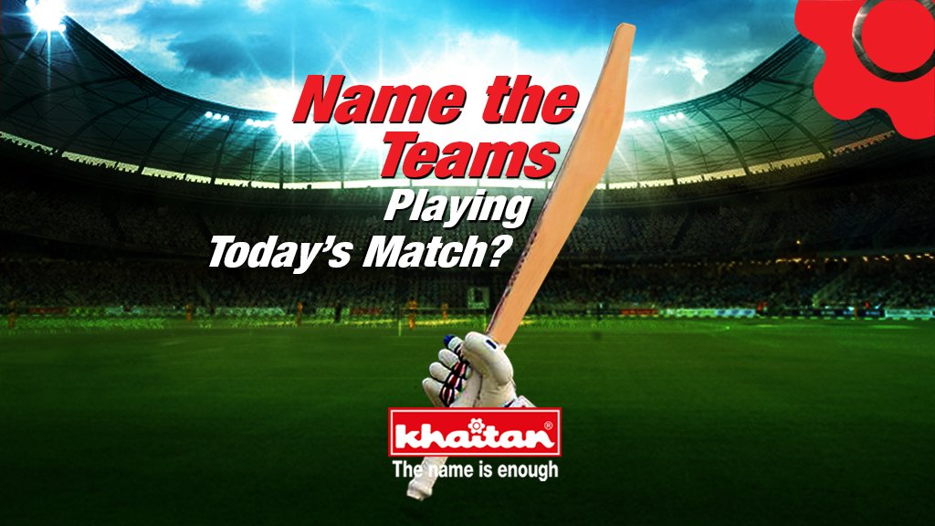 KhaitanHo's tweet photo. Know the #Cricket game like the back of your hand? Answer this simple question and show-off your #AsliFan attitude. Game for it? Answer now!
#KhaitanFan #WorldcupTwitterQuiz #CWC19 https://t.co/n1SqLFDMUe