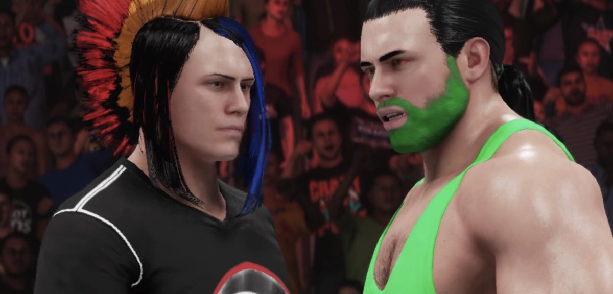TuesdayNThunder's tweet photo. The fourth match at #TNTHOMECOMING saw TNT World Champion Spaderbase go up against FNL Heavyweight Champion @Silverstripe99 to decide brand supremacy. Just as the match was reaching its end, @420Takeshi and @GodRko interfered causing a DQ finish and an assault on both champions! https://t.co/brEdHYpfNK