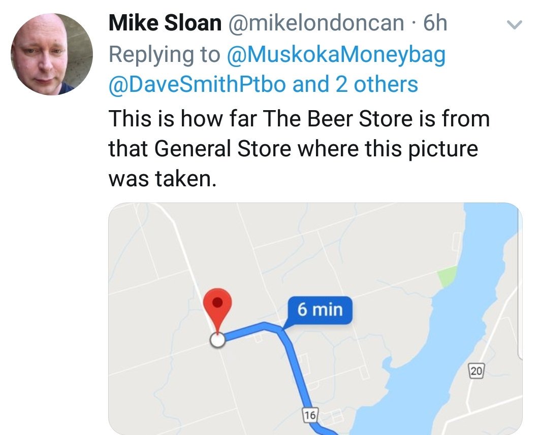 BUT the Fake Beer Crisis MPP blitz was far more spectacular a comms failure than that.This comms process was so centralized, the PR flak in the Premier's Office (bet 1 person) who wrote them made false local assumptions easily refuted by locals, or a simple Google Map search.