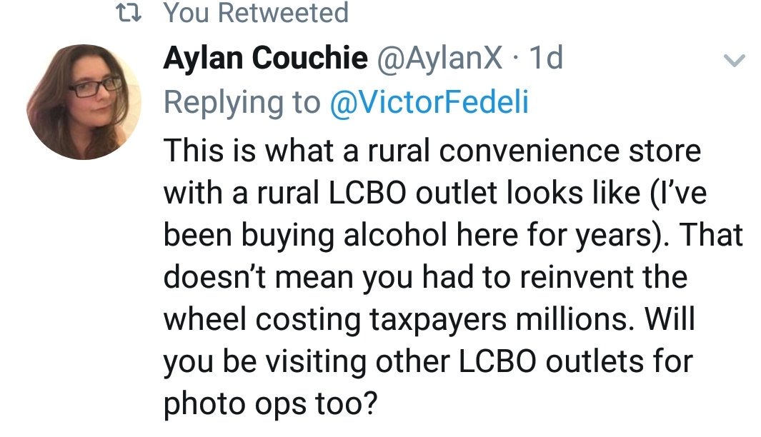 BUT the Fake Beer Crisis MPP blitz was far more spectacular a comms failure than that.This comms process was so centralized, the PR flak in the Premier's Office (bet 1 person) who wrote them made false local assumptions easily refuted by locals, or a simple Google Map search.