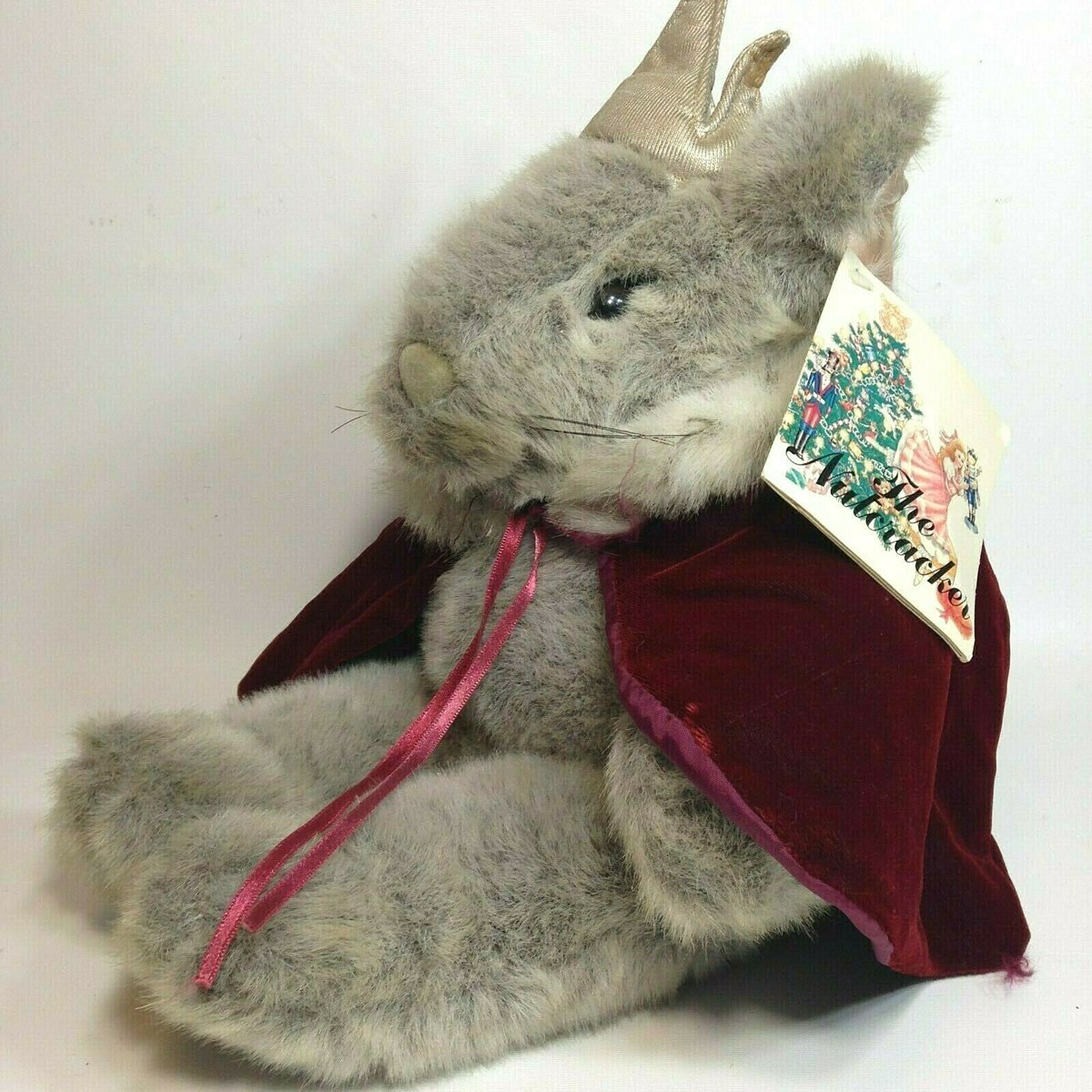 STEEL5757's tweet image. Maas Bros Nutcracker Mouse King Plush ebay.com/itm/1535118543…  #plushforsell #Toysforsale #Plush4sale #Plushiesforsale