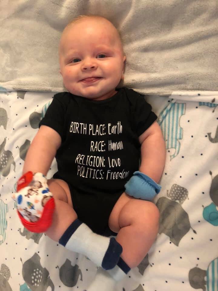 blackgingerone's tweet photo. I seriously have the most beautiful wife and the cutest little boy!! #blessed #beingAdadrocks!! https://t.co/GUhDfupoUT