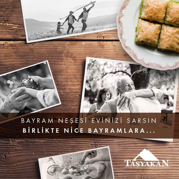 Bayram neşesi evinizi sarsın... Sevdiklerinizle birlikte nice güzel bayramlara, bayramınız kutlu olsun.

#TasyakanYapi #Taşyakan #Bayram #RamazanBayramı