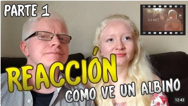 ALBA_albinismo's tweet photo. No os perdáis los vídeos de Oscar y Laura en su canal de Youtuve, donde comentan situaciones mostradas en el documental "¿Lo Ves?" 
1ª parte: https://t.co/nw6ZfGC9IY
2ª parte: https://t.co/u5Bk9ICgI5
¿Lo Ves?: https://t.co/OOdntcX92Y
#albinismo https://t.co/B0e64ZNJPZ