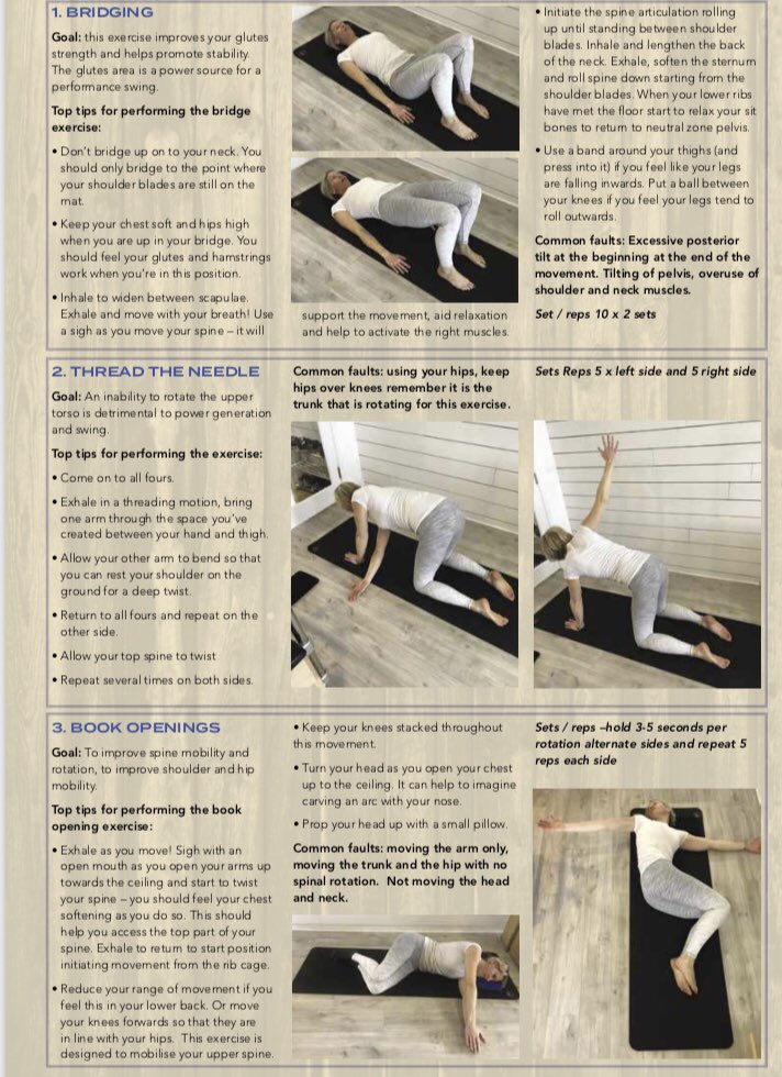 LA_physio's tweet image. Pilates for golf @LETgolf digitial version cloud.3dissue.com/176015/176401/…⛳️🏌️‍♀️ on sale now!