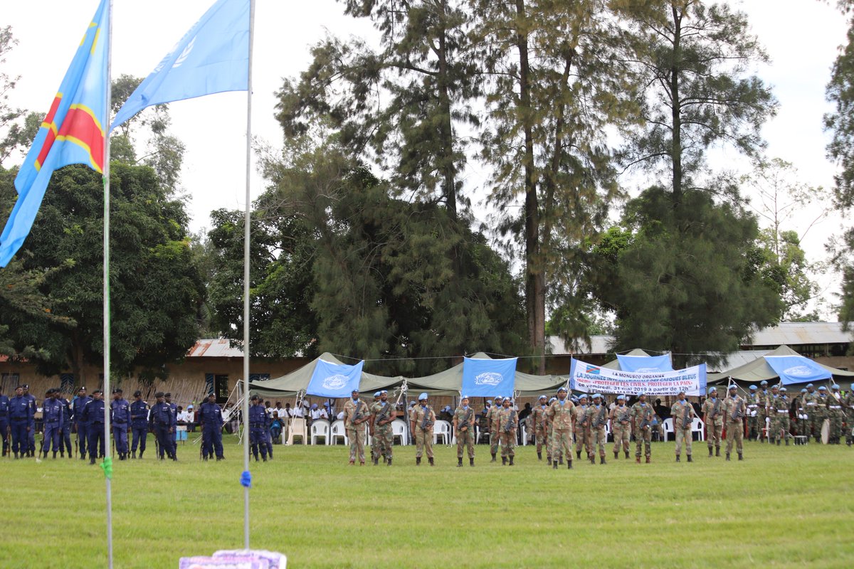 BeniPour's tweet photo. #UNPeacekeepingday celebrated in #Beni town #NorthKivu on the 31st May 2019 @MONUSCO @UNOCHA_DRC https://t.co/i1UHUFc06k