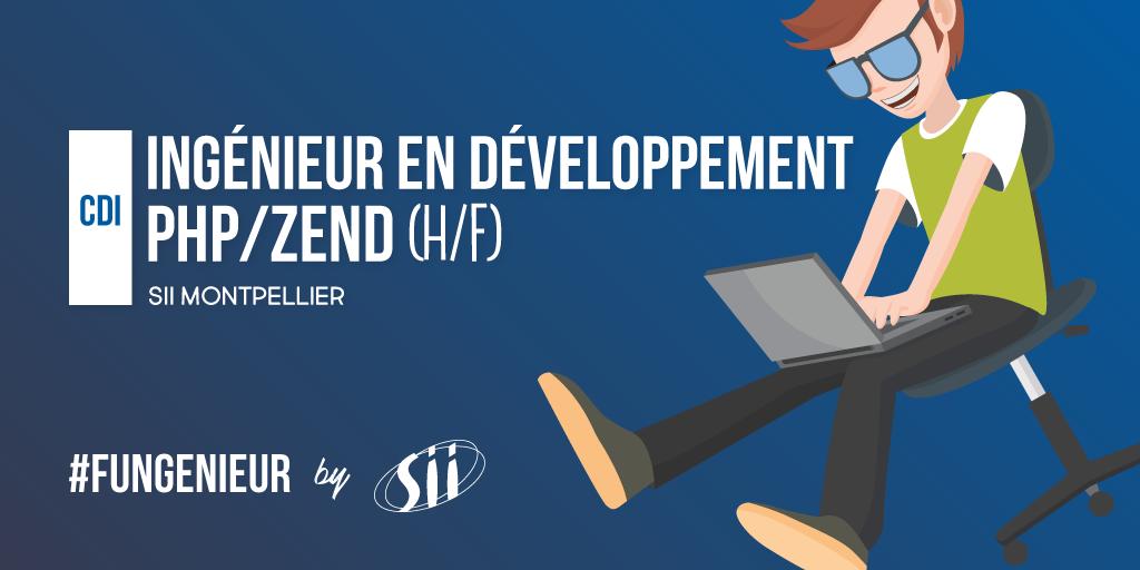 GroupeSII's tweet image. [#Job] Vous maitrisez la technologie #PHP et connaissez le framework #Symfony2 ? Rejoignez-nous à Montpellier ! 
➡️ buff.ly/2EzSNSC

#Developer #Framework