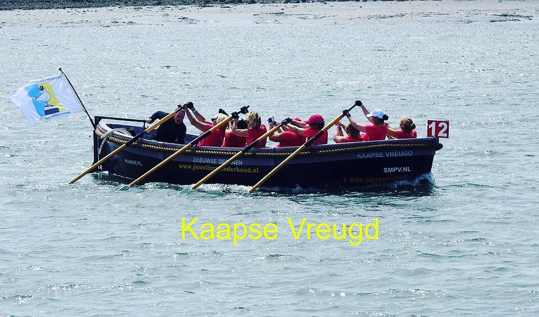 Kijk ons gaan. Foto van #HT2019 afgelopen vrijdag. #sloeproeien #Terschellingjewasweergeweldig