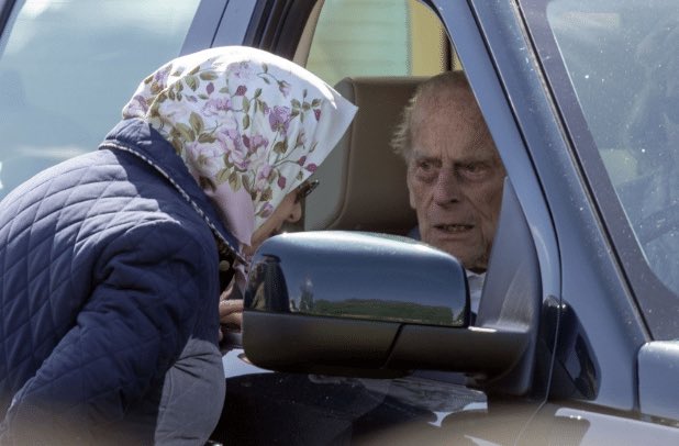 Charles_HRH's tweet photo. President Donald Trump has arrived in the UK for a three day state visit. Queen Elizabeth II has asked Prince Philip to pick him up from the airport. #TrumpUKVisit https://t.co/lpqfX5ZzER