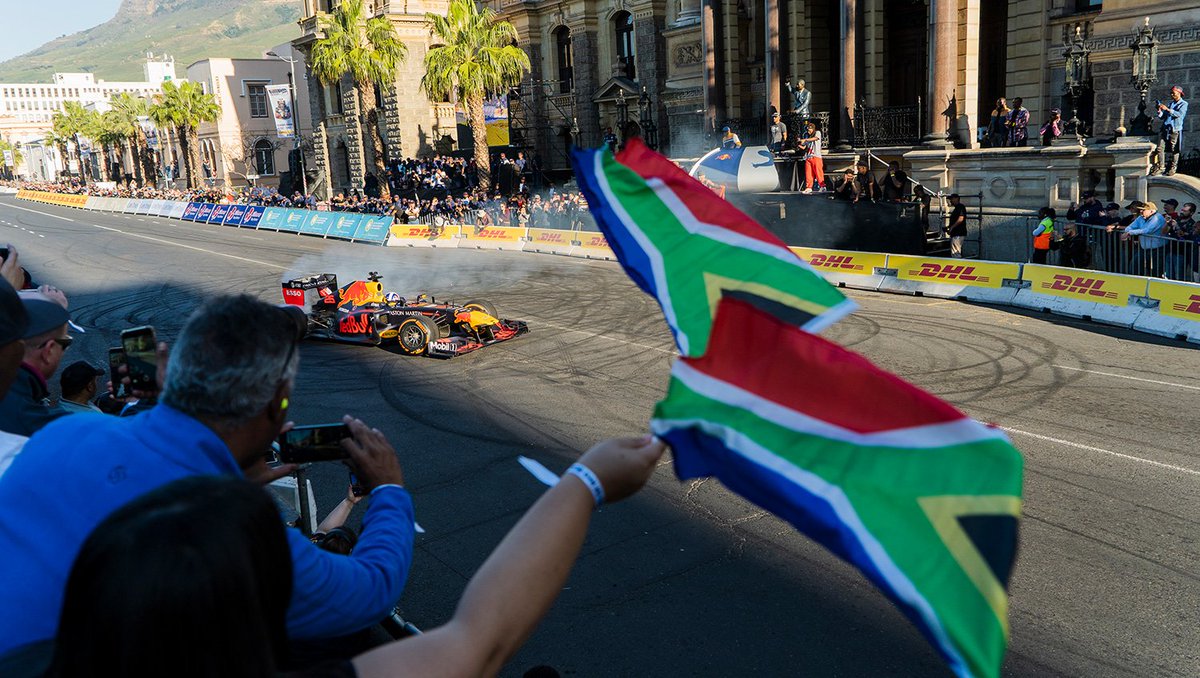 Red Bull Racing Honda About Yesterday Cape Town Thank You For Coming Out For Redbullctcircuit