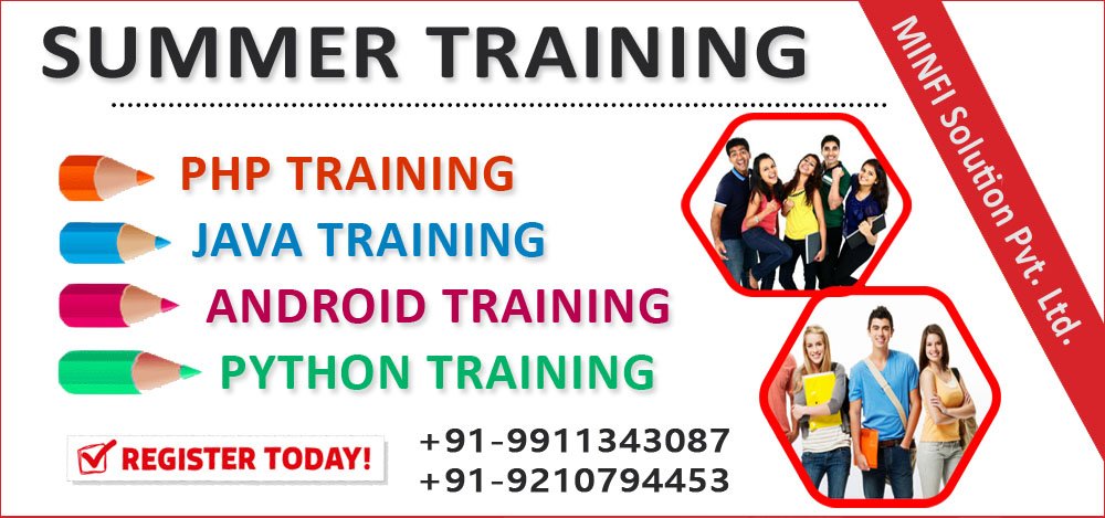 minfisolution's tweet image. Hi all Join today's #JavaSummerTraining batch @ 4:00 MP onwards. Contact 9210794453,011-46563536, #SummerInternship #training