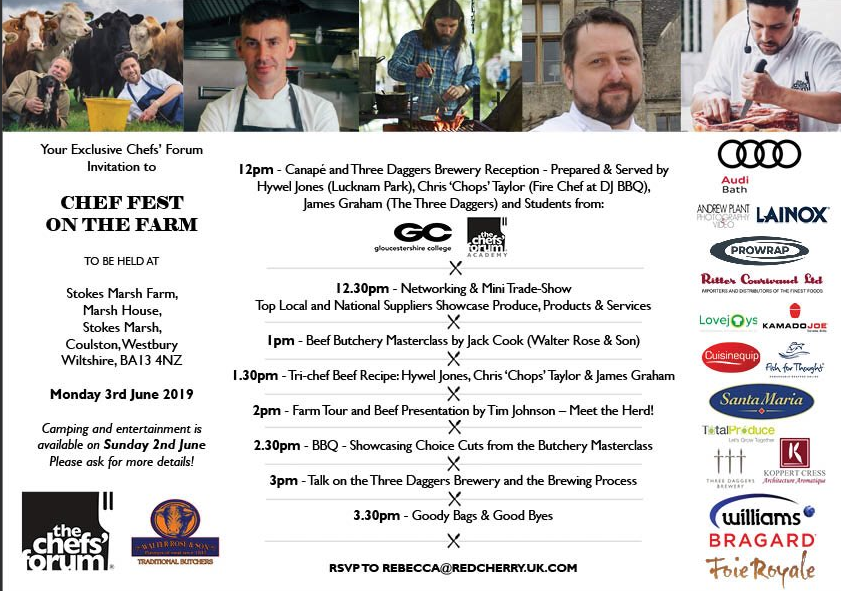 RitterCourivaud's tweet photo. Will you be at  @thechefsforum #cheffest later on today? https://t.co/mohsgrAKZL