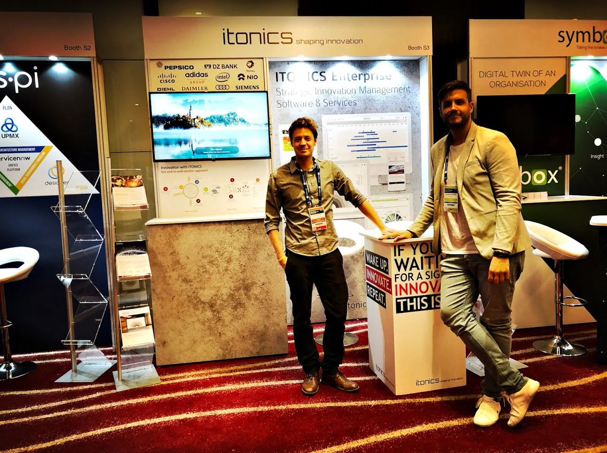ITONICS's tweet photo. The #GartnerEA #Summit has started! Looking forward to some exciting days. Drop by at #booth S3.
#GartnerEA19 #itonics #innovation #strategy #technology #cio #software https://t.co/0nQz3viAF2