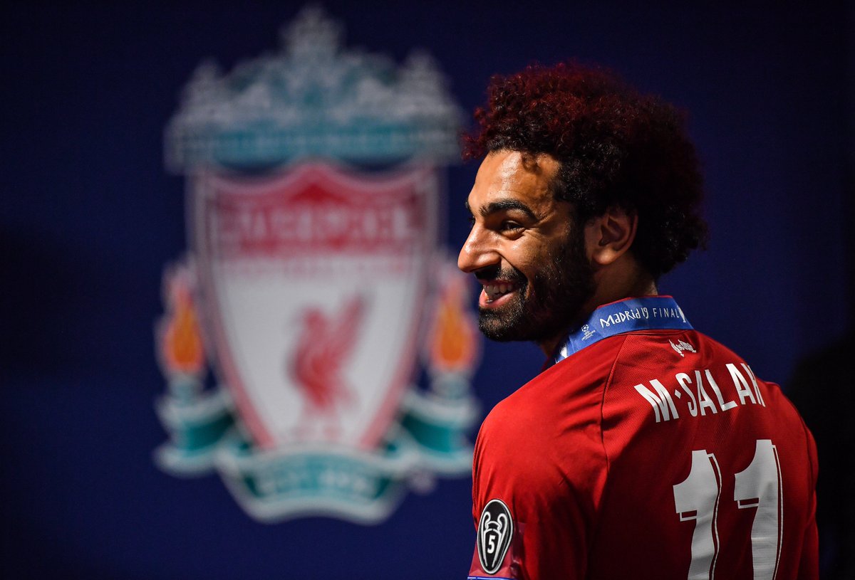 LFC's tweet photo. 🇪🇬 👑 is 🔴 https://t.co/5Ih6gnfiQN