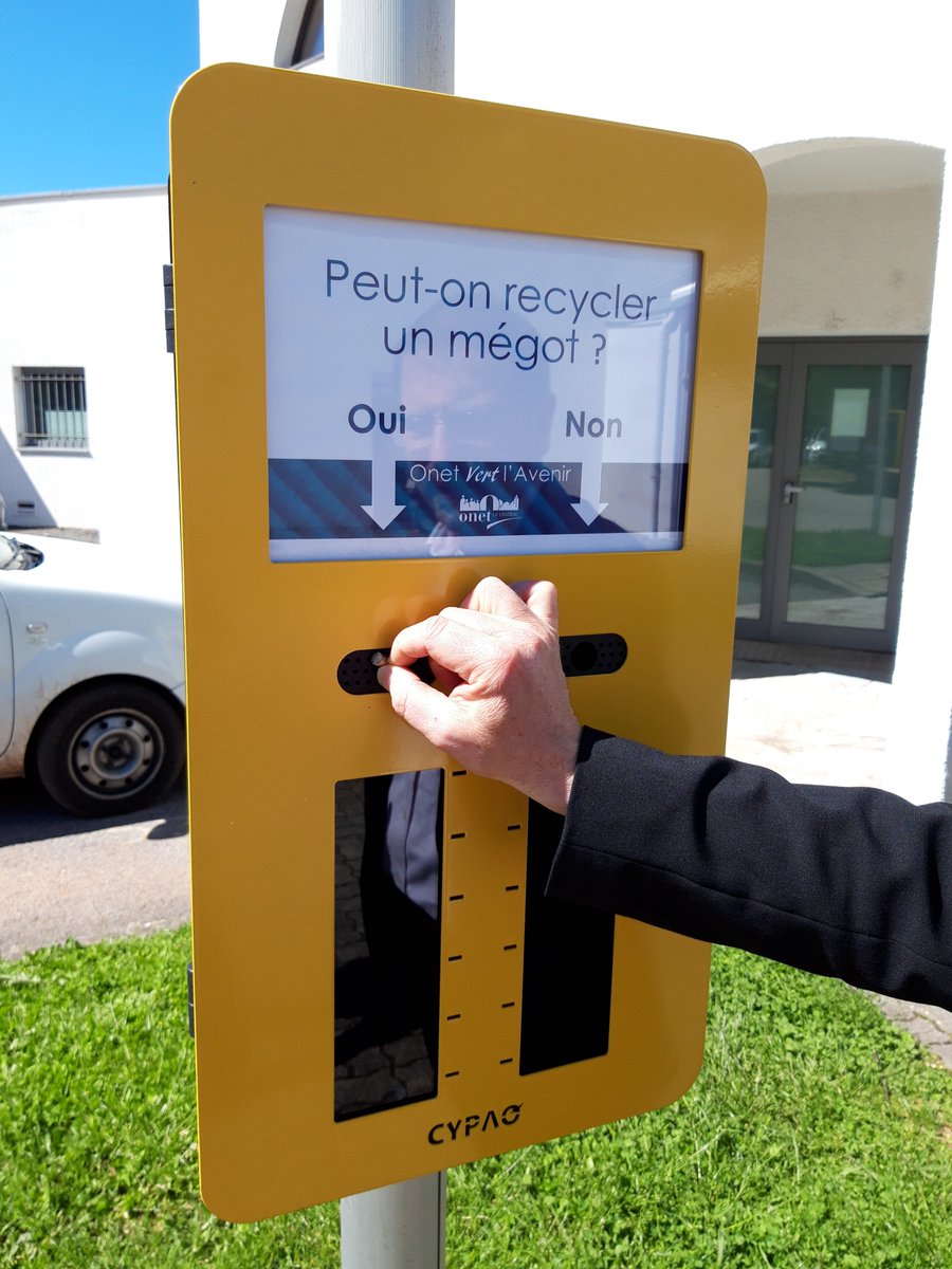 Ville_OnetleChâteau (@onetlechateau) on Twitter photo Pour lutter contre les mégots de cigarettes jetés dans les espaces publics, <a href="/onetlechateau/">Ville_OnetleChâteau</a> s’est équipée de 3 cendriers «boites à dons». Les mégots déposés seront traités et valorisés par une entreprise de recyclage. 1ère commune du dpt à valoriser ces déchets ! #onetvertlavenir Pour lutter contre les mégots de cigarettes jetés dans les espaces publics, <a href="/onetlechateau/">Ville_OnetleChâteau</a> s’est équipée de 3 cendriers «boites à dons». Les mégots déposés seront traités et valorisés par une entreprise de recyclage. 1ère commune du dpt à valoriser ces déchets ! #onetvertlavenir