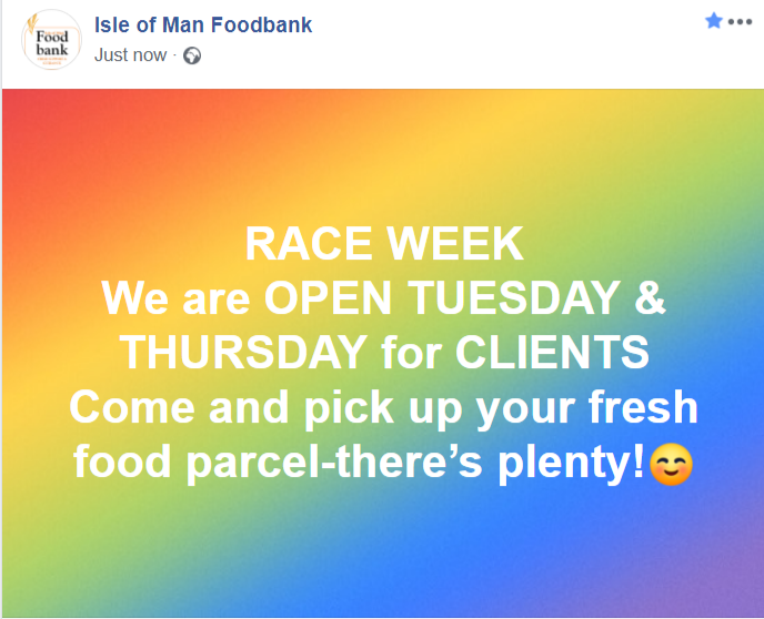Isle Of Man Foodbank (@iomfoodbank) on Twitter photo 