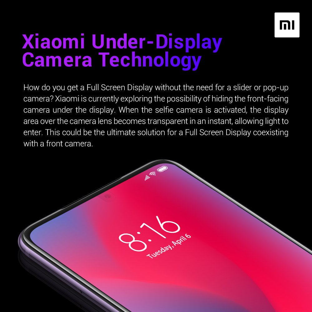 stufflistings's tweet photo. No confirmation as of now, but the rumors are suggesting that the under-display camera smartphone currently being teased might turn out to be dubbed Xiaomi X.
#Xiaomi #Xiaomix
Will come with more Intel once I get any. https://t.co/88vchYYKGQ